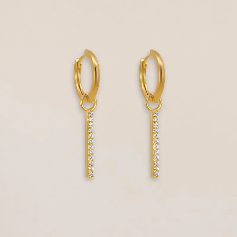 Single Bar Earrings