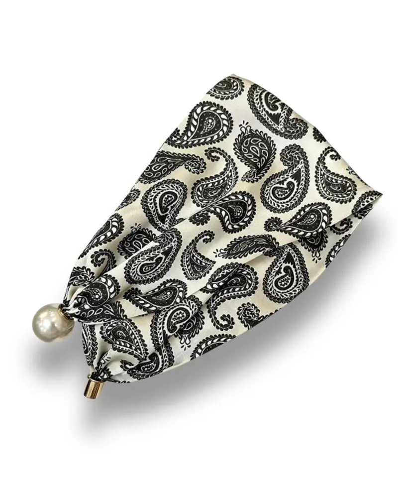 Sjaaltje magnetische sluiting parel - Paisley