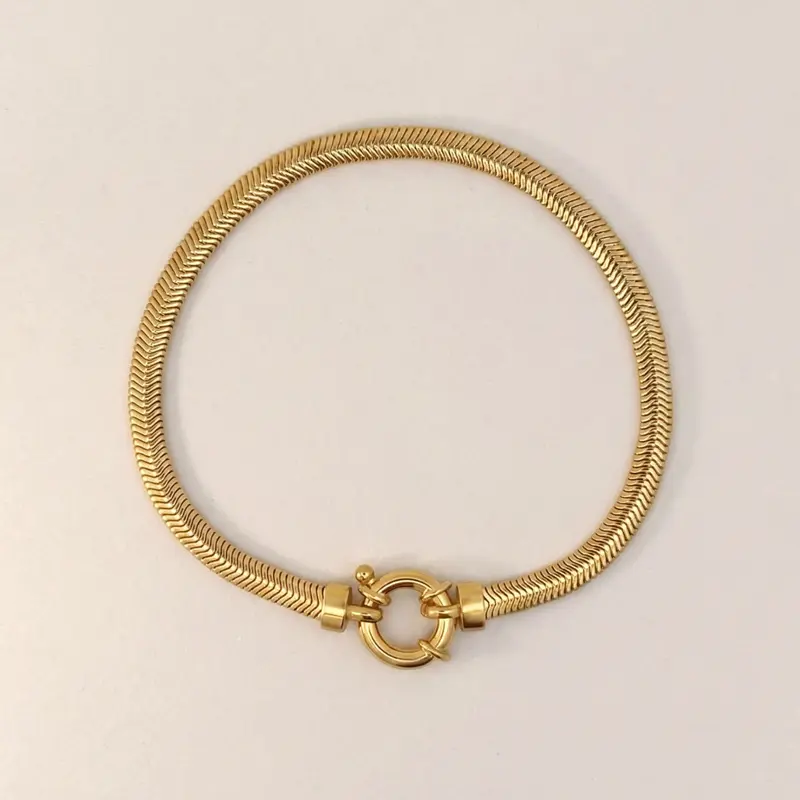 Snake Bracelet with Springlock