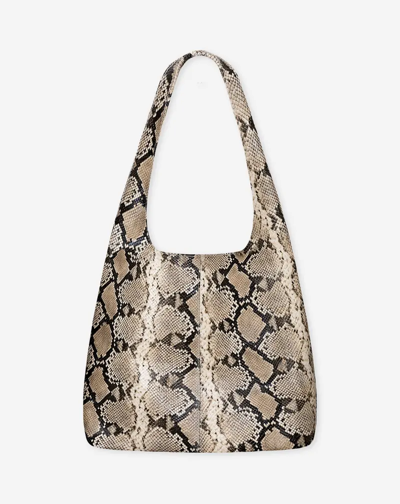 SNAKE SHOPPER BEIGE