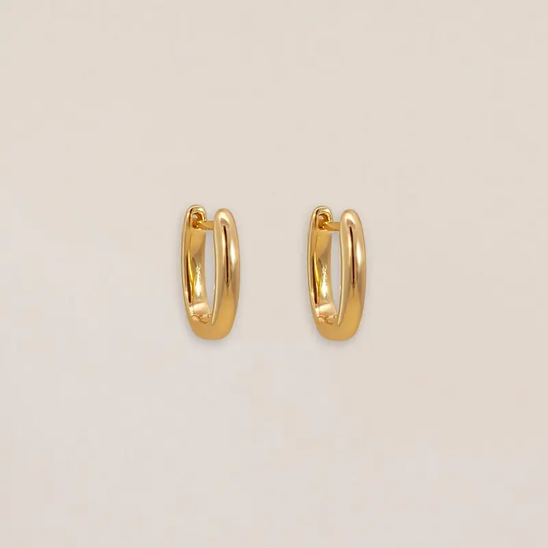 Soft Oval Hoops