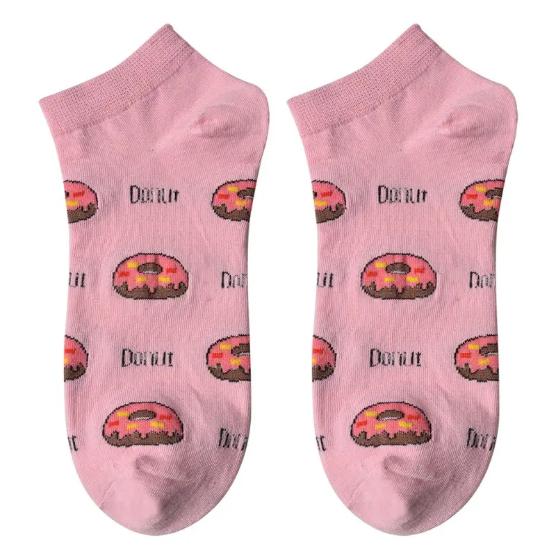 Sokken Donuts roze one-size