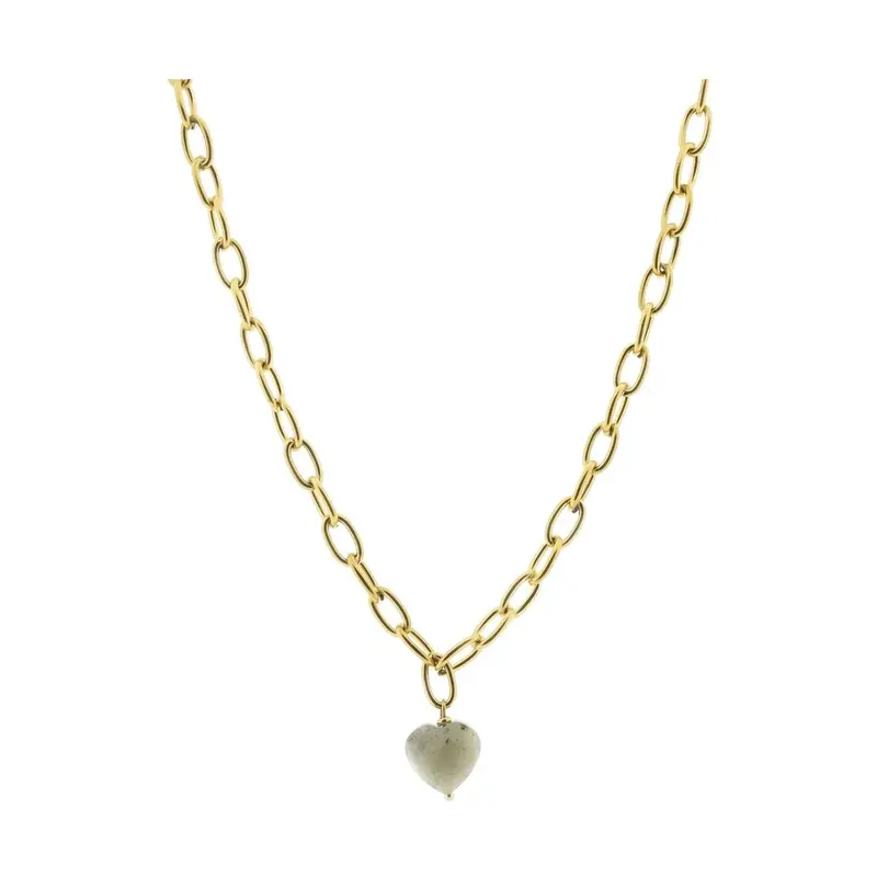 Solid gold necklace beloved