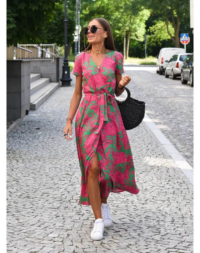 Sommerkleid mit Blütenmuster - Noëlle