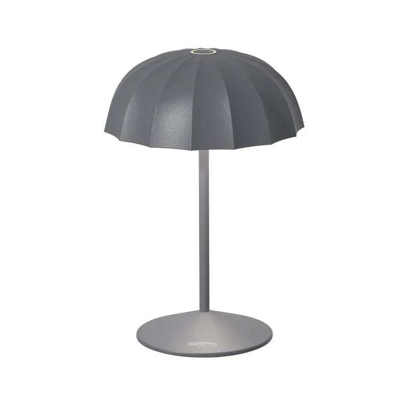 Sompex Ombrellino Draadloze LED Tafellamp | Binnen & Buiten | Antraciet