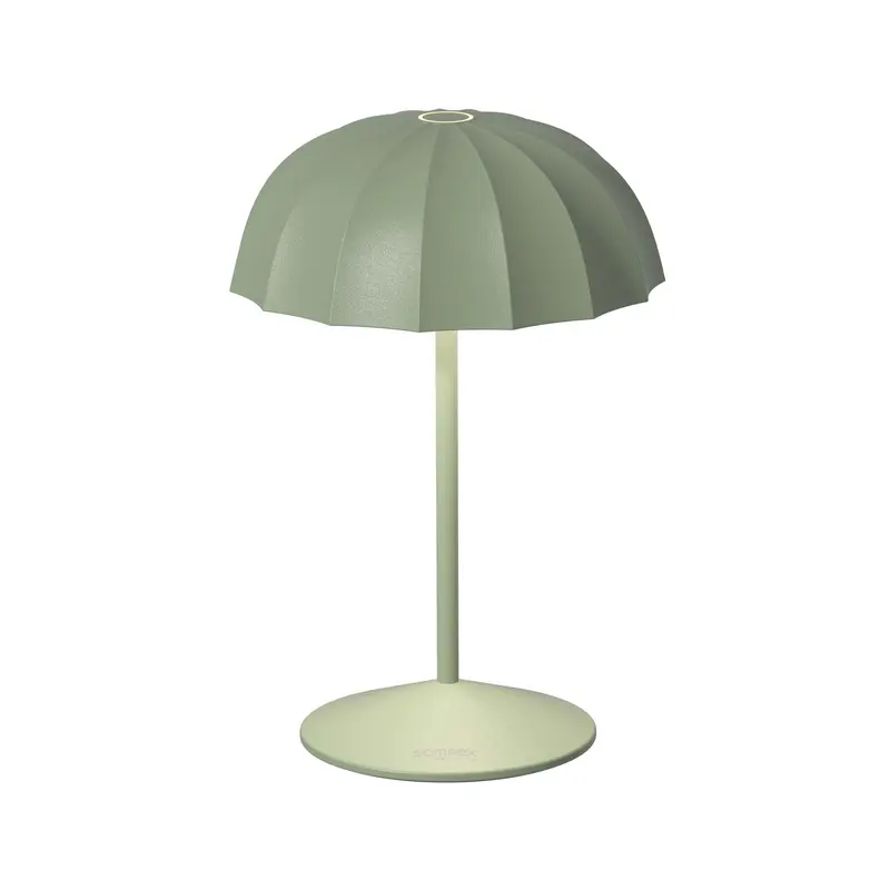 Sompex Ombrellino Draadloze LED Tafellamp | Binnen & Buiten | Olijfgroen