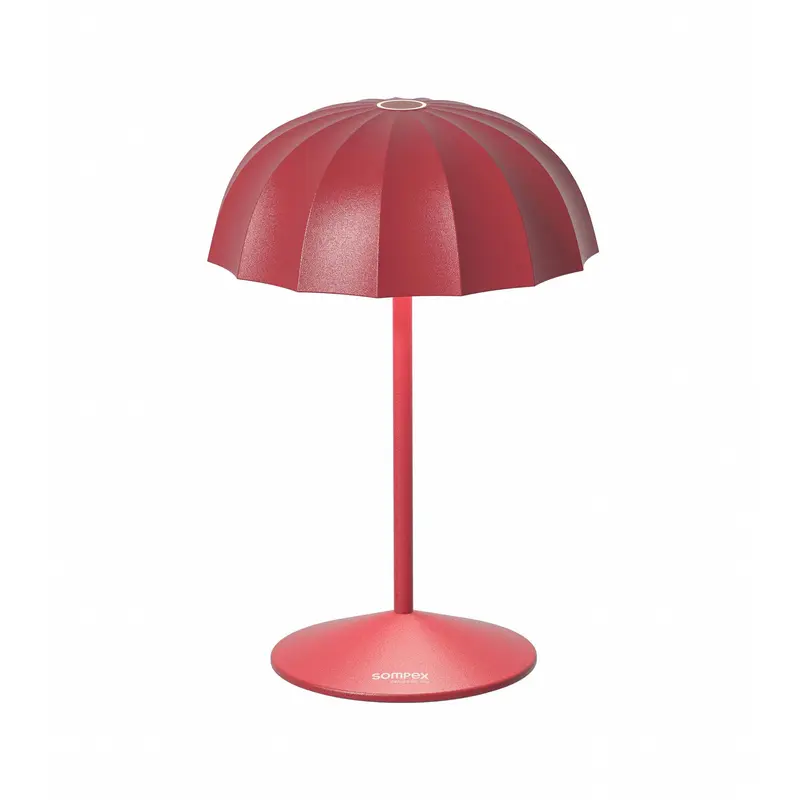 Sompex Ombrellino Draadloze LED Tafellamp | Binnen & Buiten | Rood