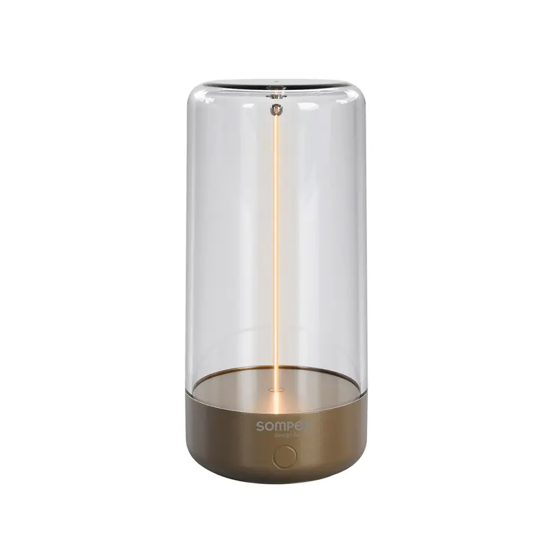 Sompex Pulse Oplaadbare LED Tafellamp | Goud