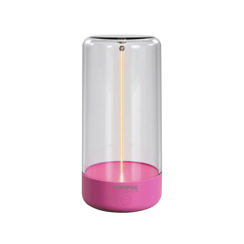 Sompex Pulse Oplaadbare LED Tafellamp | Neon Roze