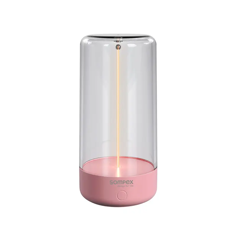 Sompex Pulse Oplaadbare LED Tafellamp | Roze