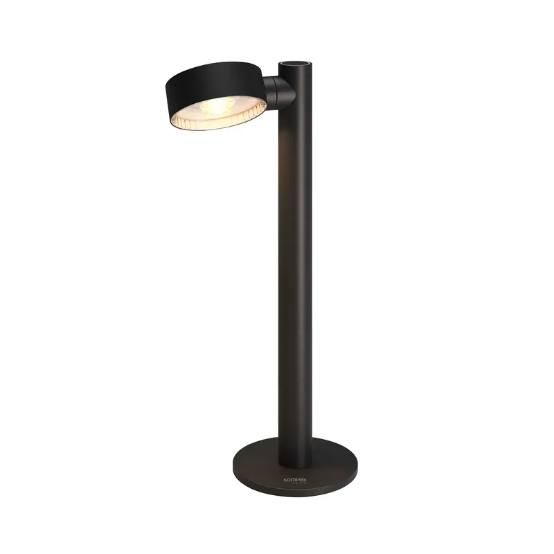 Sompex Ronda Draadloze LED Tafellamp | Binnen & Buiten | Zwart