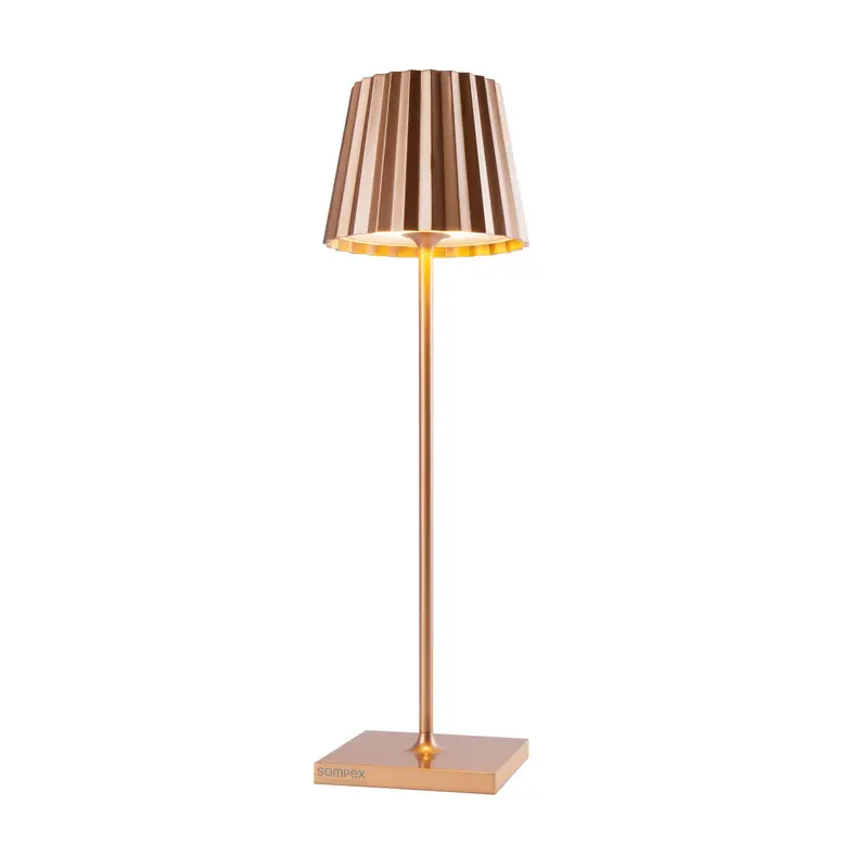 Sompex Troll 2.0 Draadloze LED Tafellamp | Binnen & Buiten | Koper
