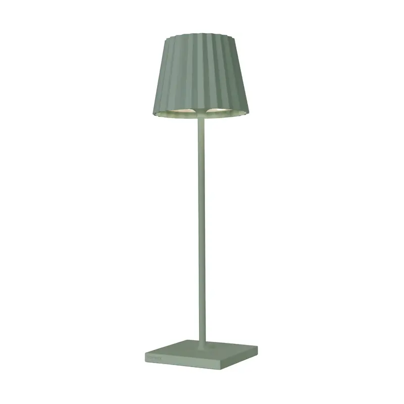 Sompex Troll 2.0 Draadloze LED Tafellamp | Binnen & Buiten | Olijfgroen