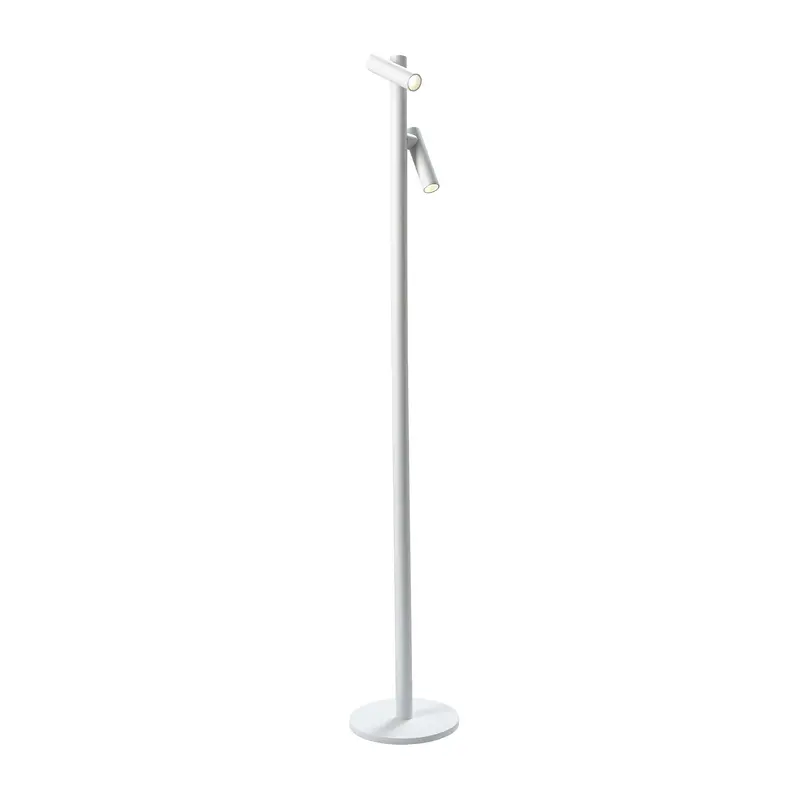 Sompex Tubo Oplaadbare LED Vloerlamp | 2-Lichts Wit