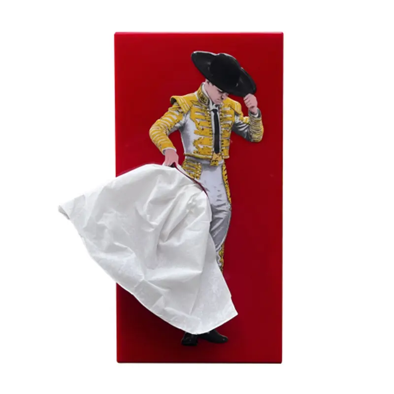 Spextrum Tissue Up Boy Tissuebox | Stierenvechter | Rood