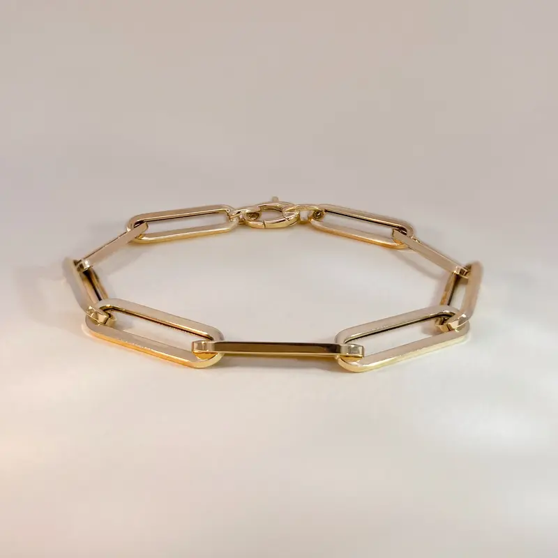 Statement Paperclip Bracelet