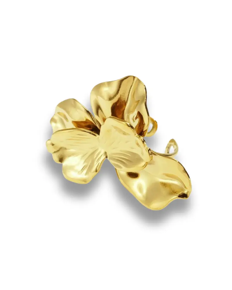 Statement ring verstelbaar - Bloem