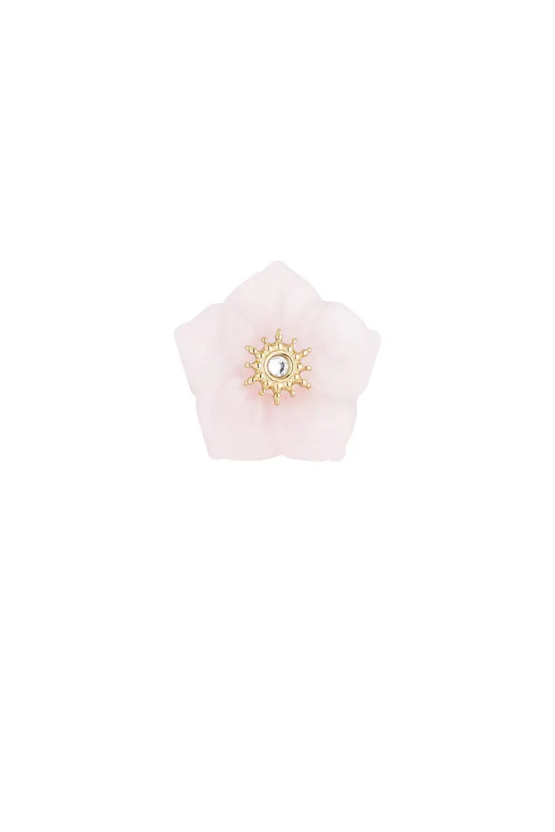 Statement ring verstelbaar - Bloem