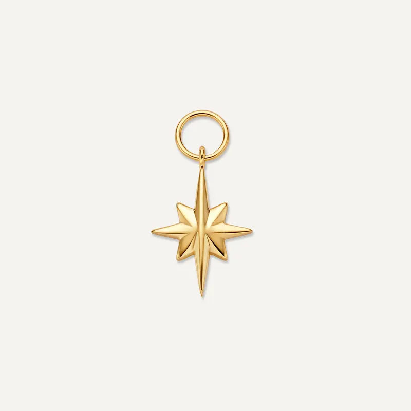 Stellar Hoop Charm