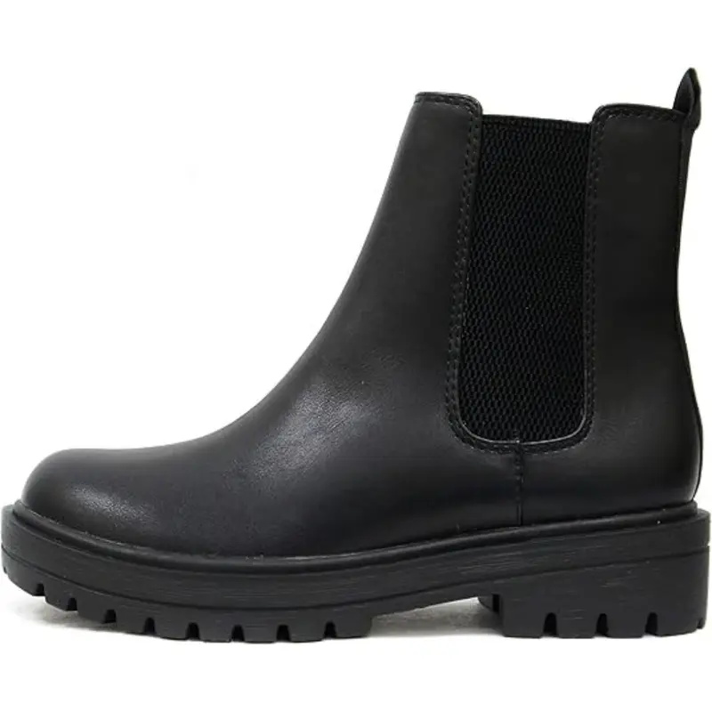 Stilvolle flache Chelsea-Ankle Boots – Kailey Herbstedition