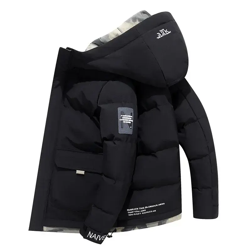 Stilvolle Gepolsterte Herren-Winterjacke - Milo Winterzauber Edition
