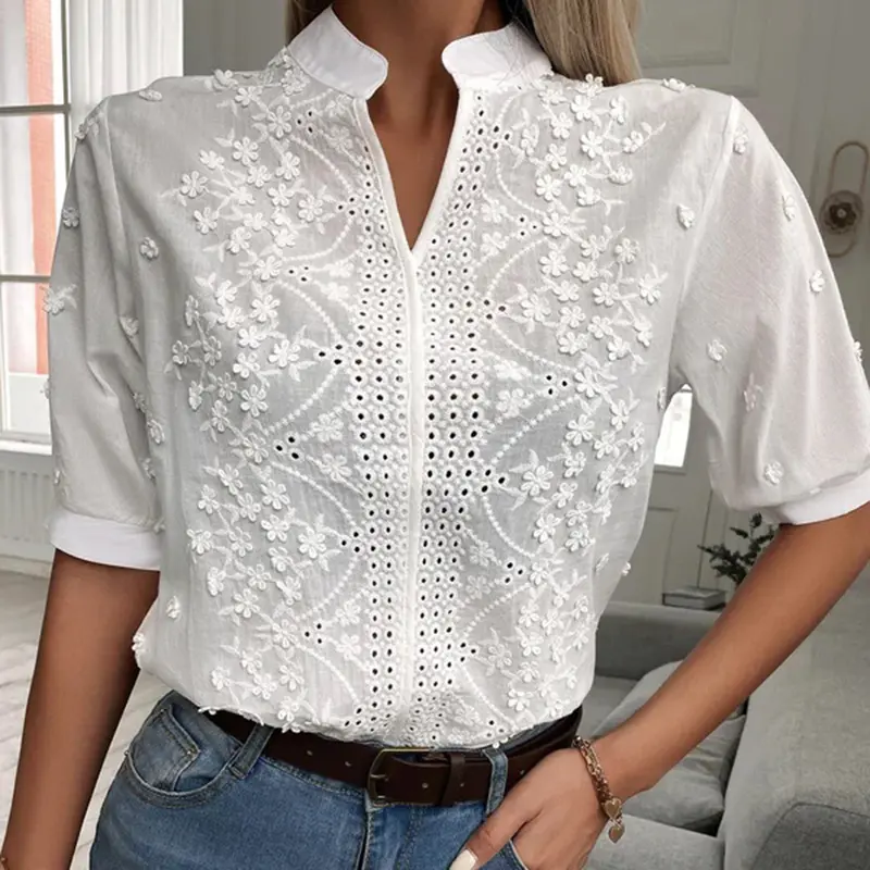 Stilvolle Herbstbluse - Serena