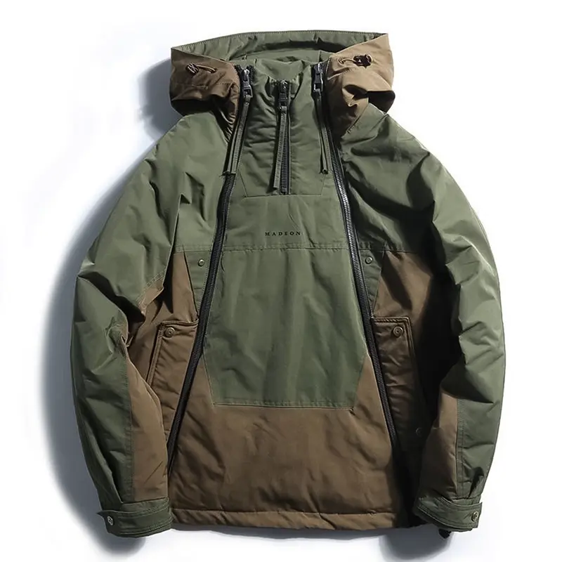 Stilvolle Herren-Herbstjacke mit Doppelreißverschluss - NORDON