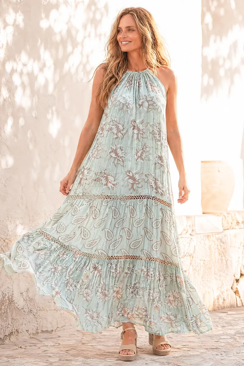 Strap Dress Madia Mint Lace