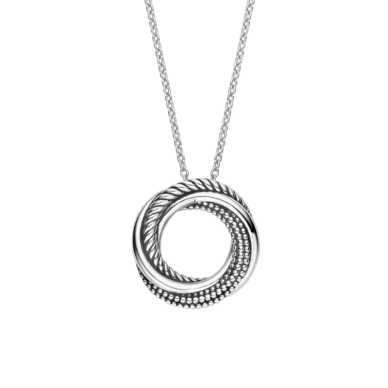 Structure Circle Necklace