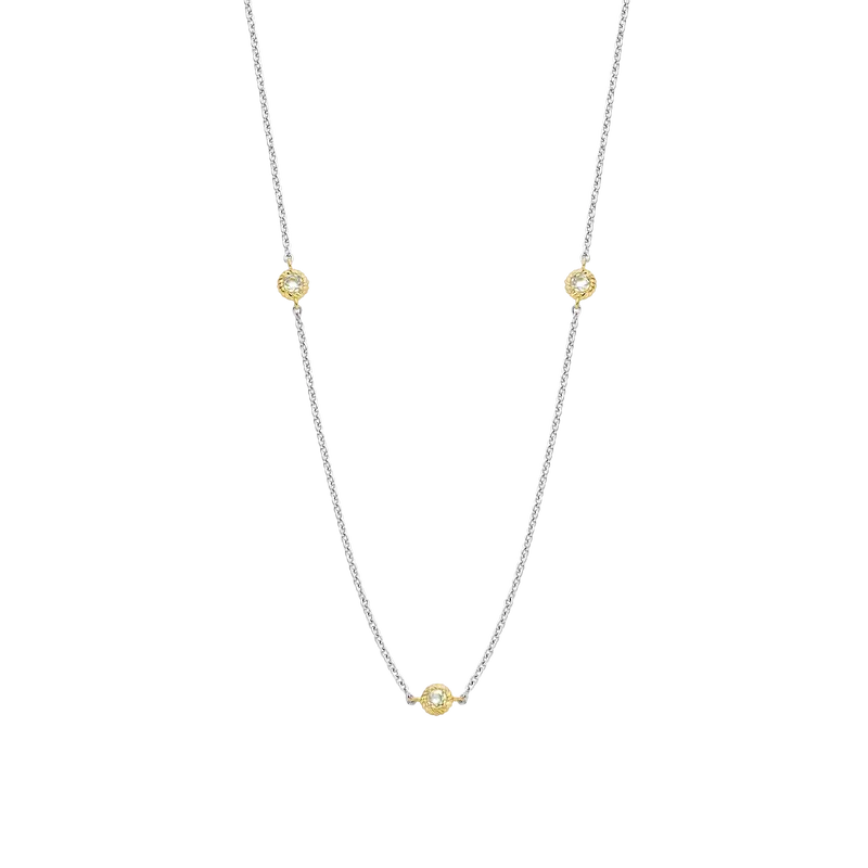 Structure Zirkonia Necklace