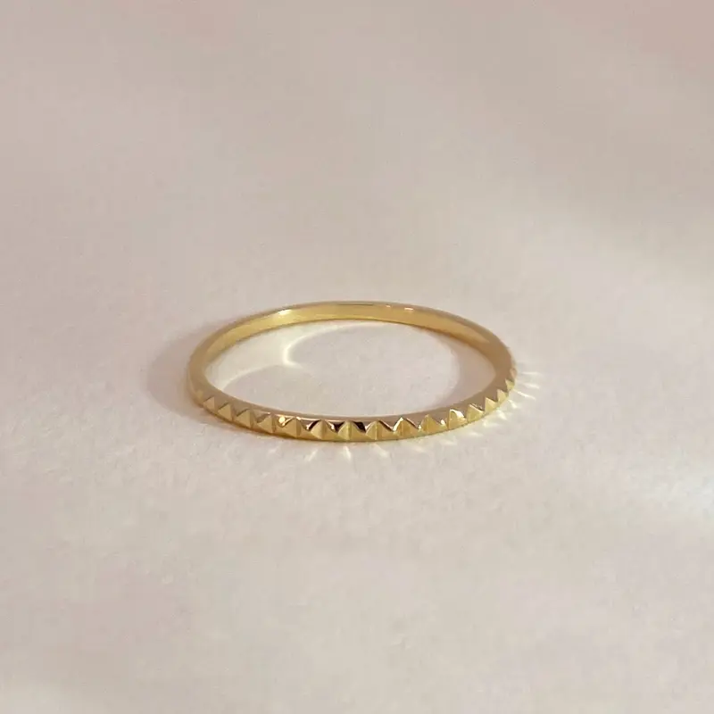 Subtle Stud Ring