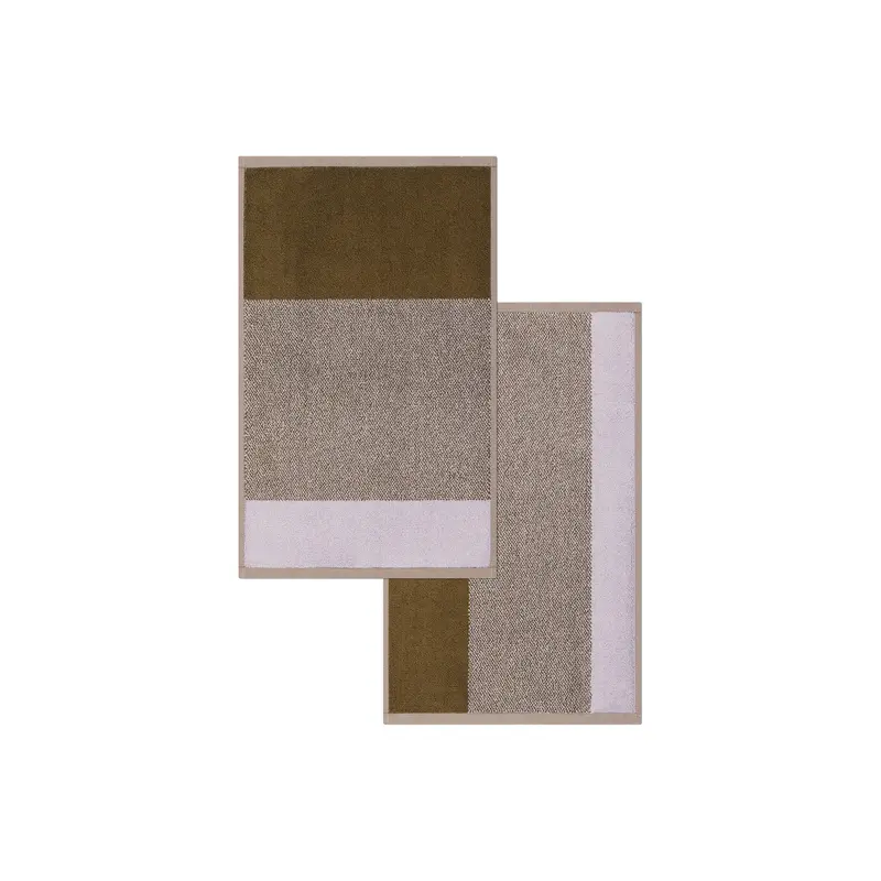 Suite702 x Lex Pott Gastendoekjes Blend 30x50 | Green & Lilac