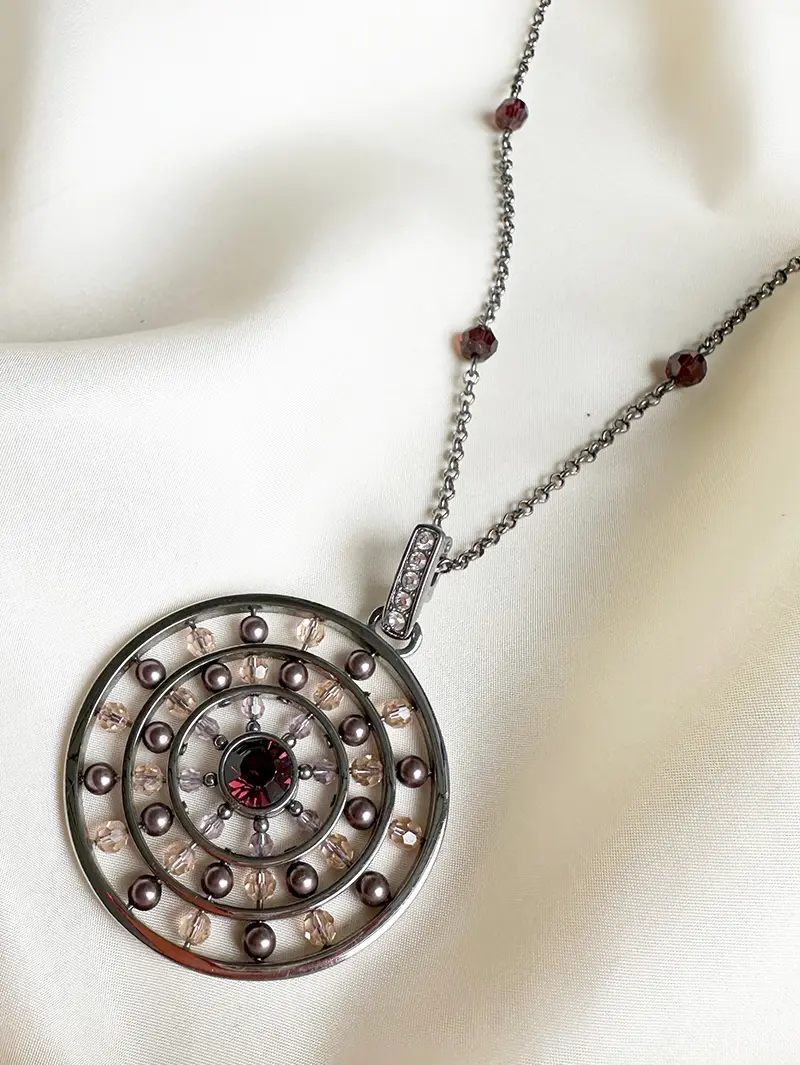 Swarovski ketting met hanger