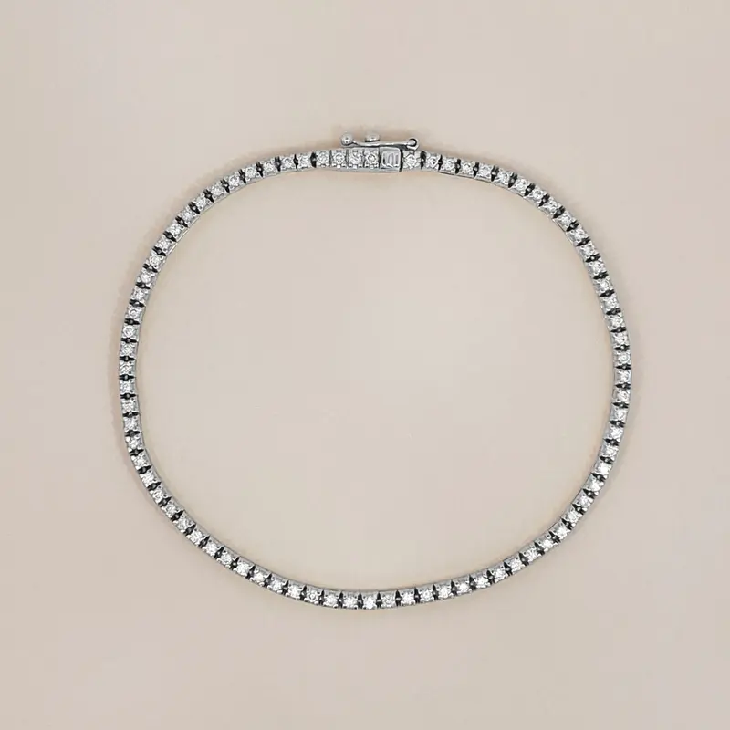 Tennis Bracelet White Gold