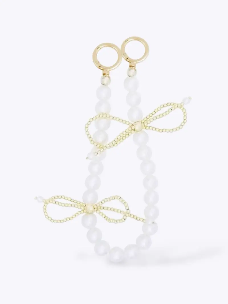 The Bow Bag Charm Chain