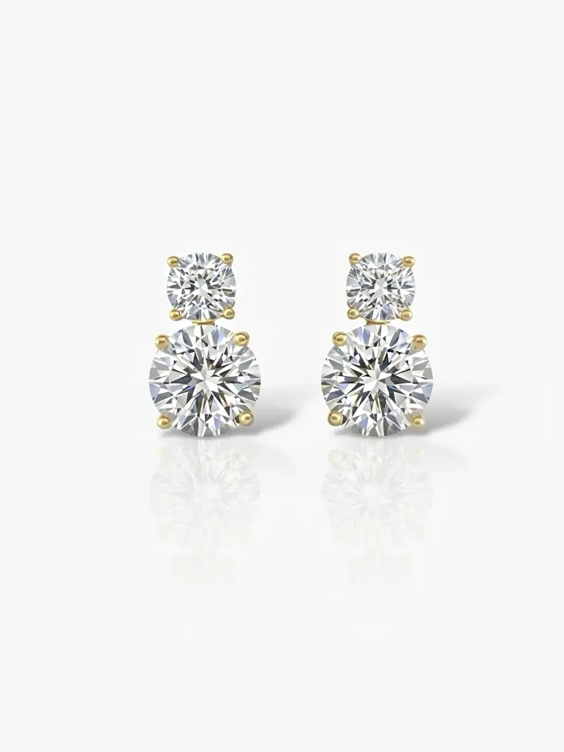 The Grace Kelly Stud Earrings