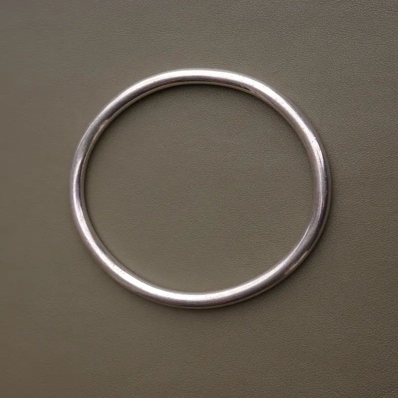 The Perfect Round Solid Sterling Bangle