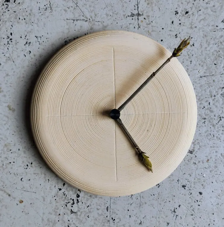 TIC-TAK wandklokje | geel