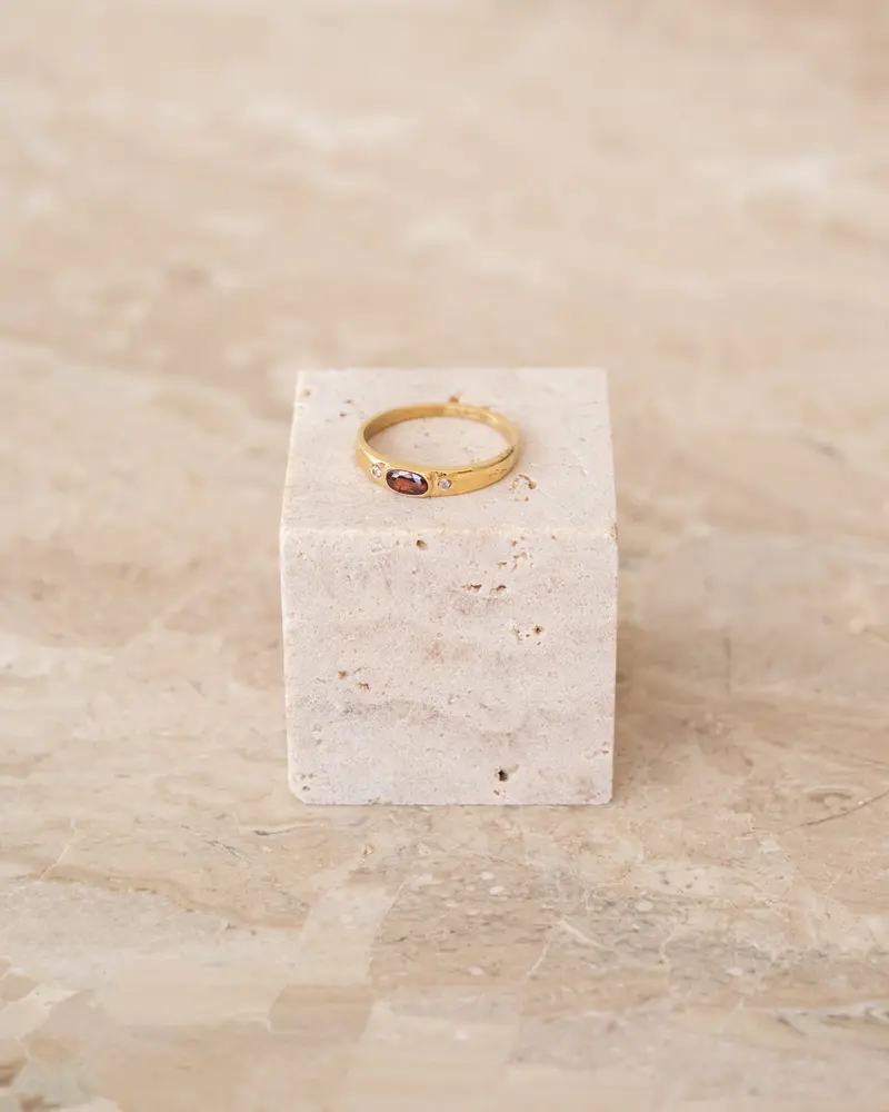 TILTIL Ayla Zircon Ring Goud