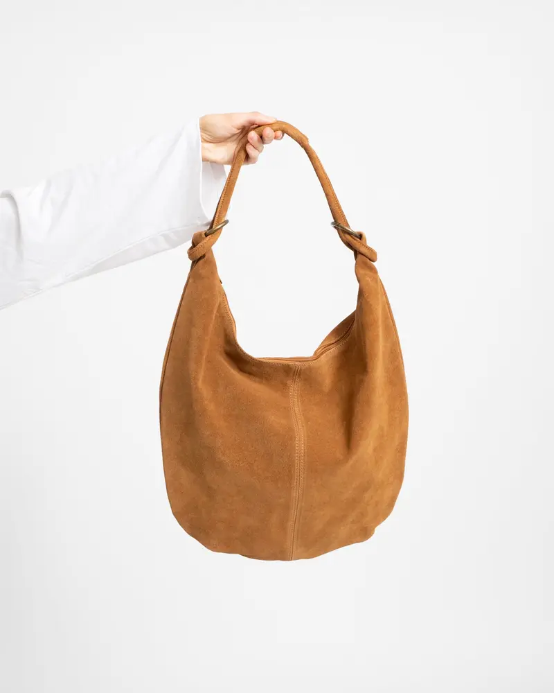 TILTIL Bag Suez Suede Cognac