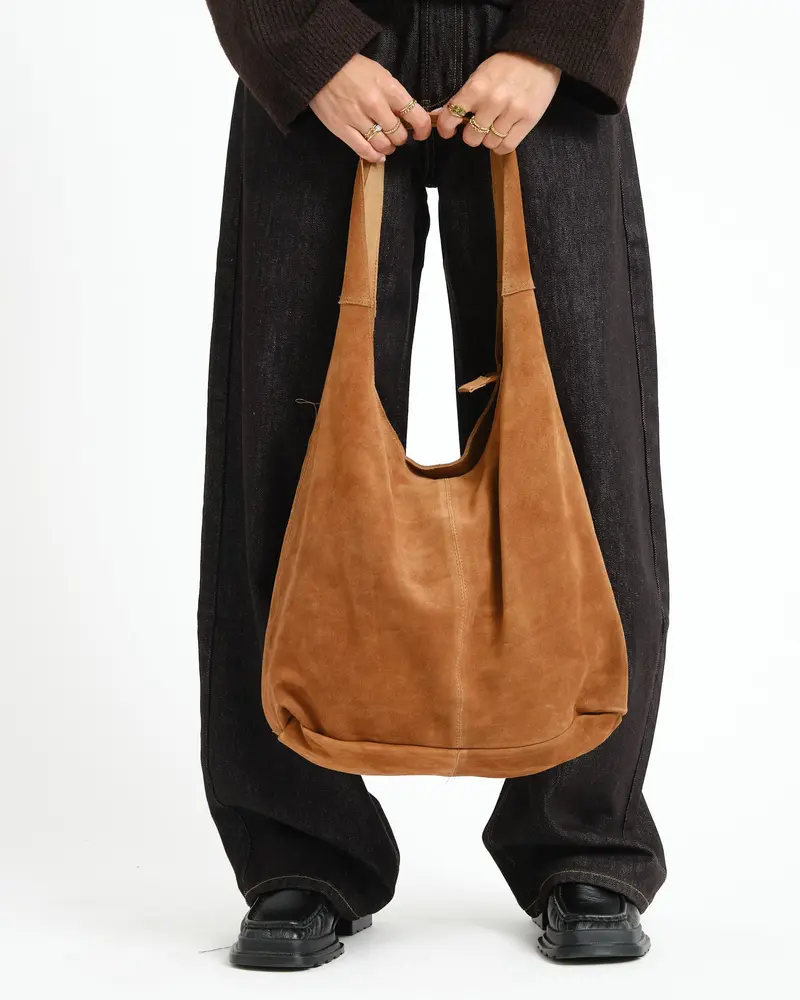 TILTIL Bag Yuki Suede Cognac