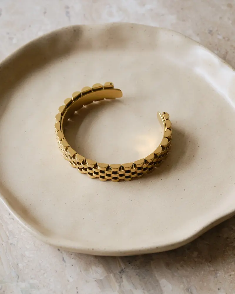 TILTIL Chain Bangle Gold