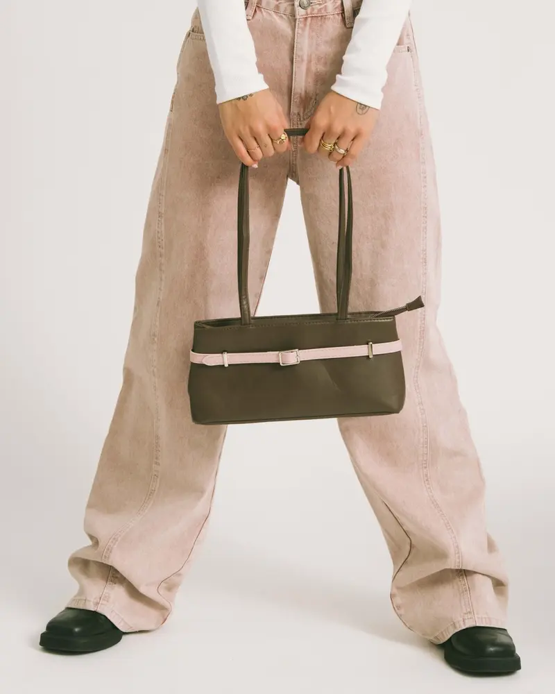 TILTIL Eve Belted Bag Bruin