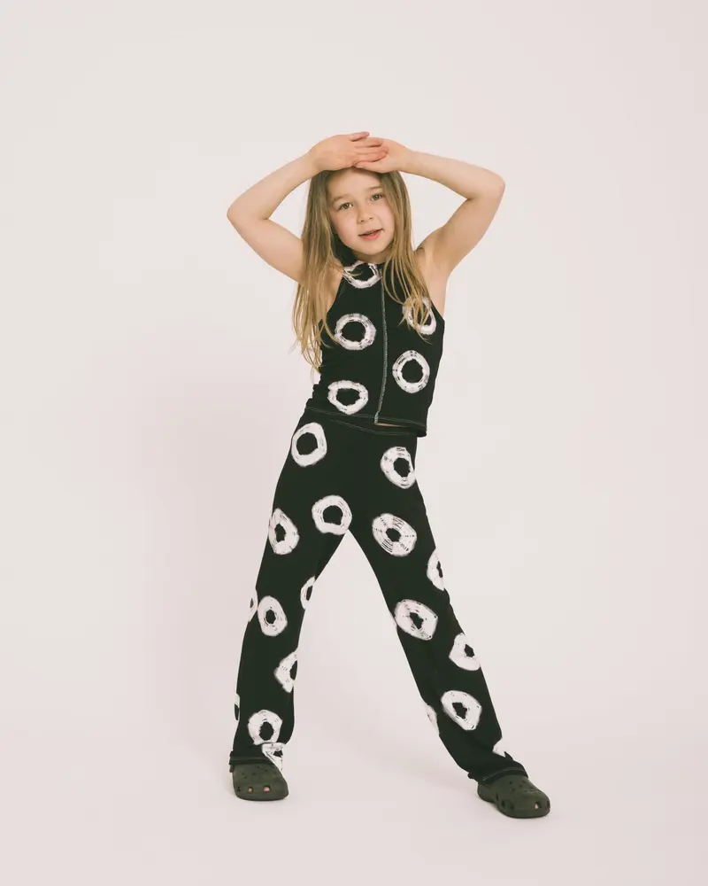 TILTIL Isli Mini Pants Batik Black