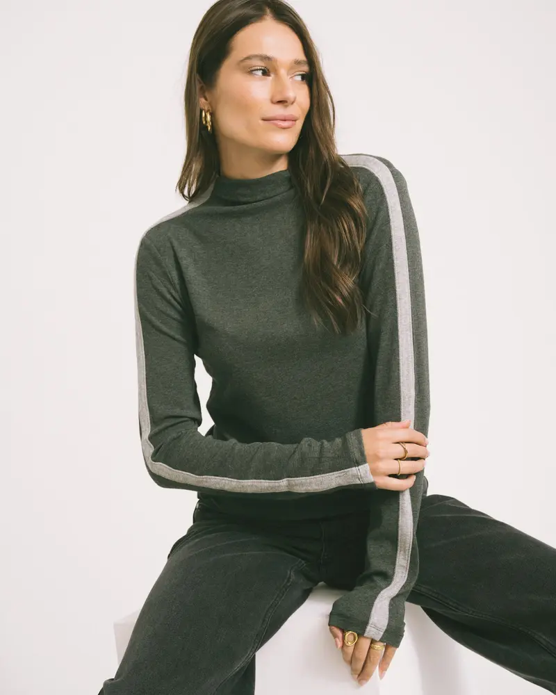 TILTIL Jolie Longsleeve Dark Grey Detail One Size
