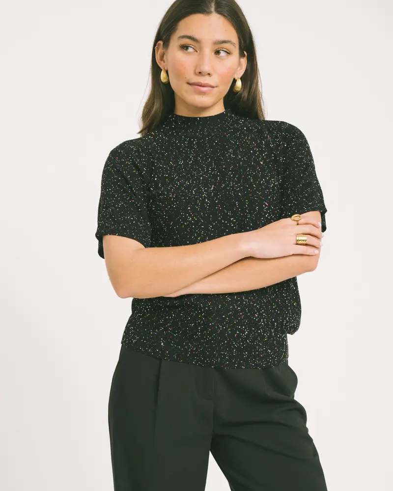 TILTIL Merry Mockneck Disco Black