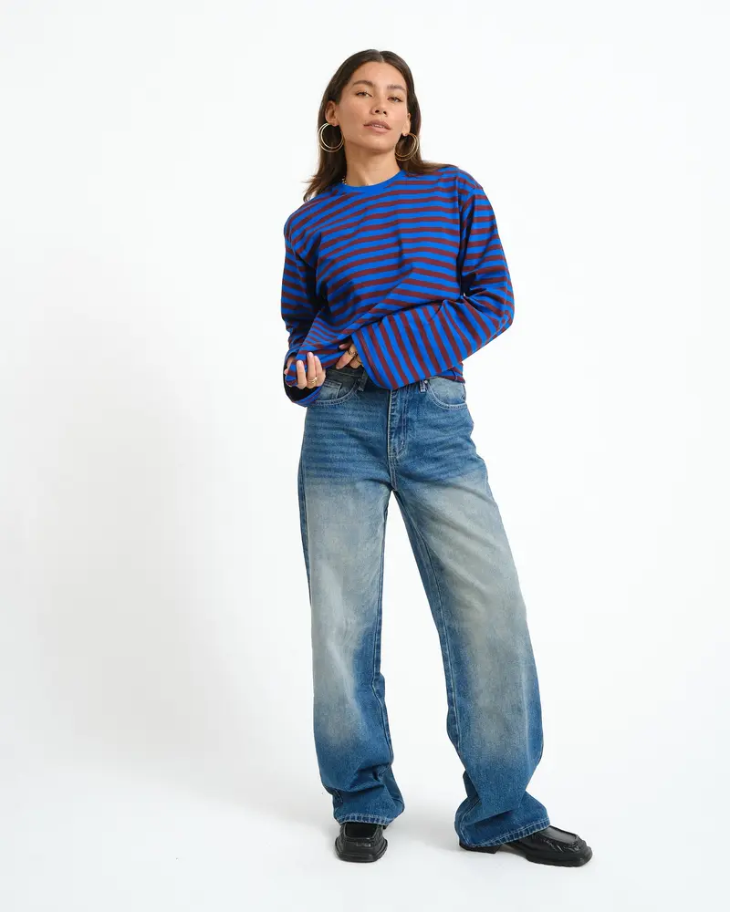 TILTIL Missy No Seams Washed Blauw