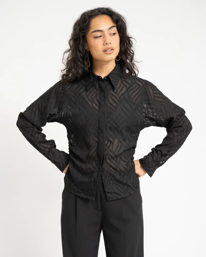 TILTIL Quira Blouse Black
