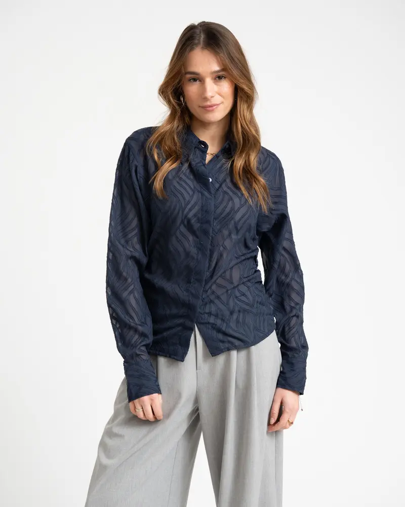 TILTIL Quira Blouse Blue