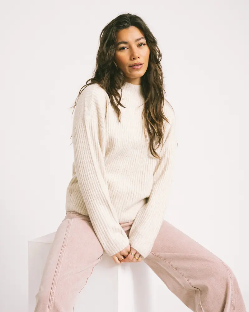 TILTIL Ronja Crewneck Knit Sand